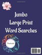Jumbo Large Print Word Search Puzzle Book for Adults & Seniors: Over 100 Easy-to-Read Puzzles on Fun & Relaxing Themes | Brain Games for Vision-Impaired