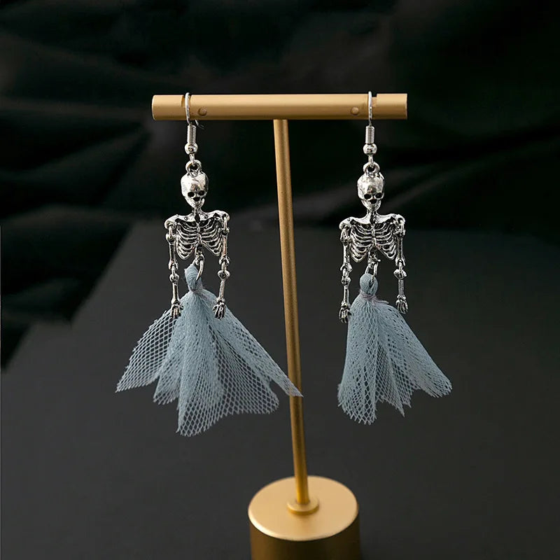 Vintage Skull Earrings
