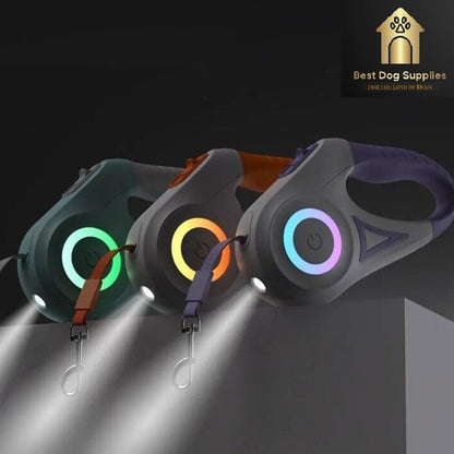 Bright Paws Retractable Leash