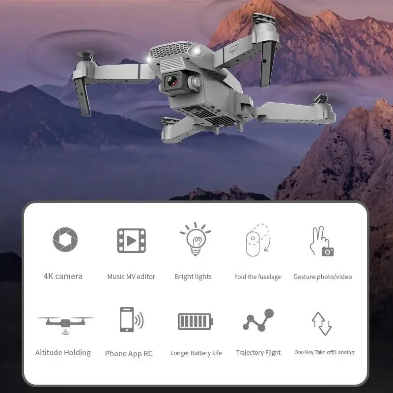Sky Vision Foldable Drone