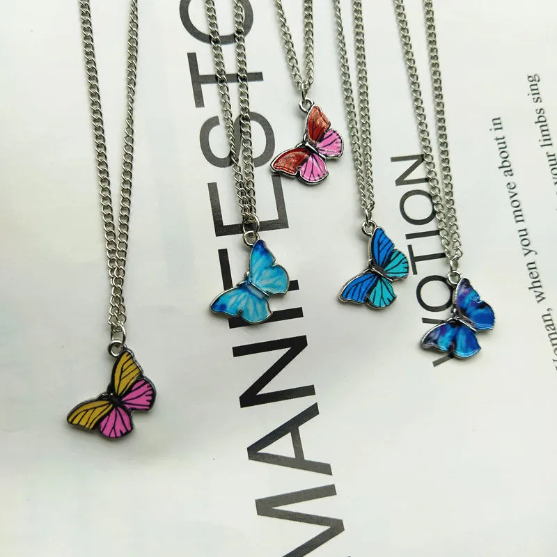 Elegant Butterfly Pendant Necklace