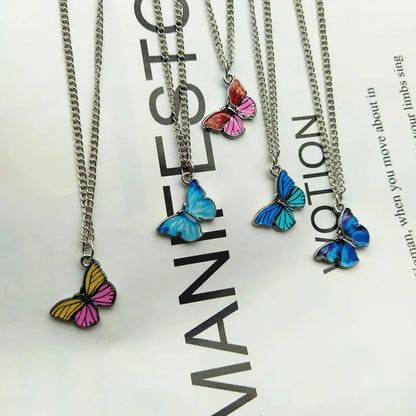 Elegant Butterfly Pendant Necklace