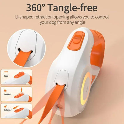 Bright Paws Retractable Leash