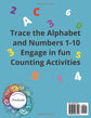 My First Tracing Book: Trace the Alphabet (ABC) and Numbers 1-10 | Fun Preschool Workbook for Toddlers & Kids Ages 2-5 | Early Learning Pen Control