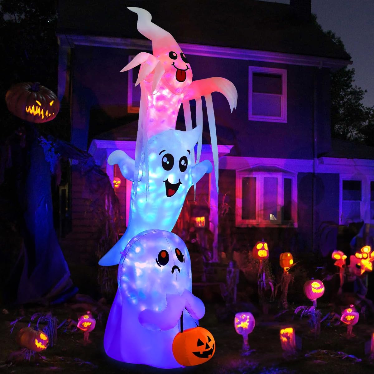 Spooky Ghost Trio Inflatable