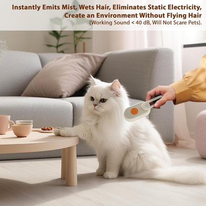 Gentle Pet Grooming Steam Brush