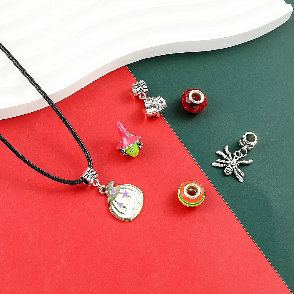 Disney Kawaii Charm Halloween Countdown Jewelry