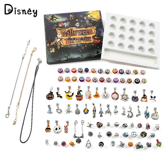 Disney Kawaii Charm Halloween Countdown Jewelry