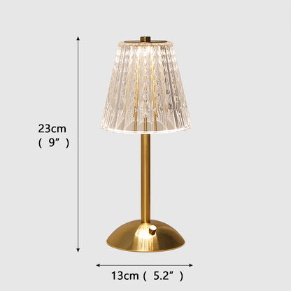 Crystal LED Table Lamp Touch Sensor