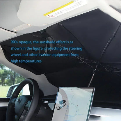 Year-Round Car Sunshade Umbrella