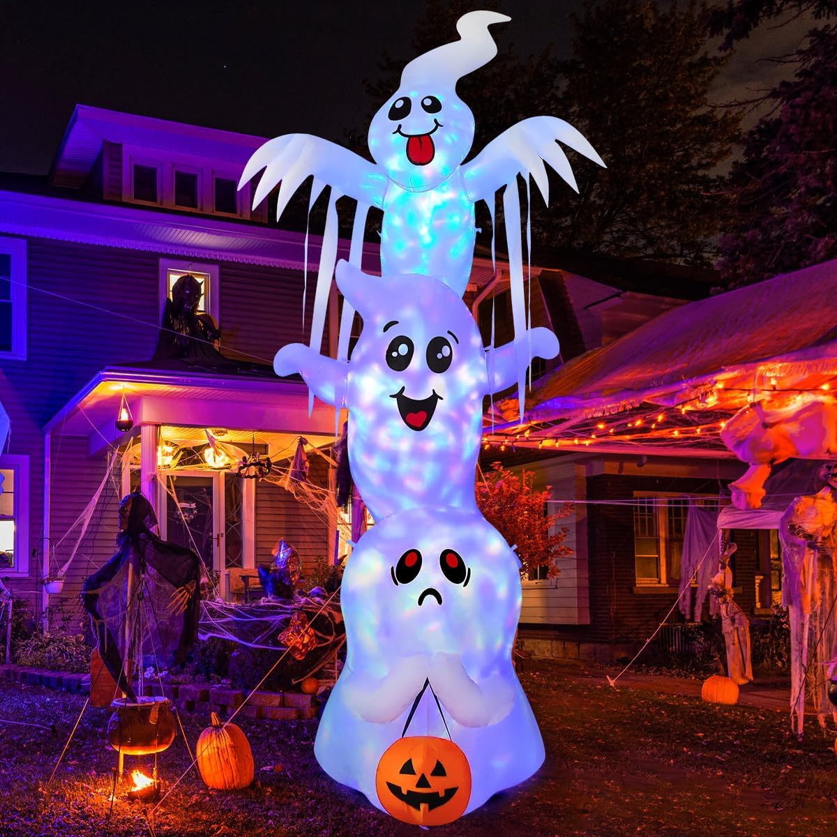Spooky Ghost Trio Inflatable