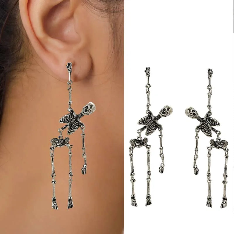 Vintage Skull Earrings
