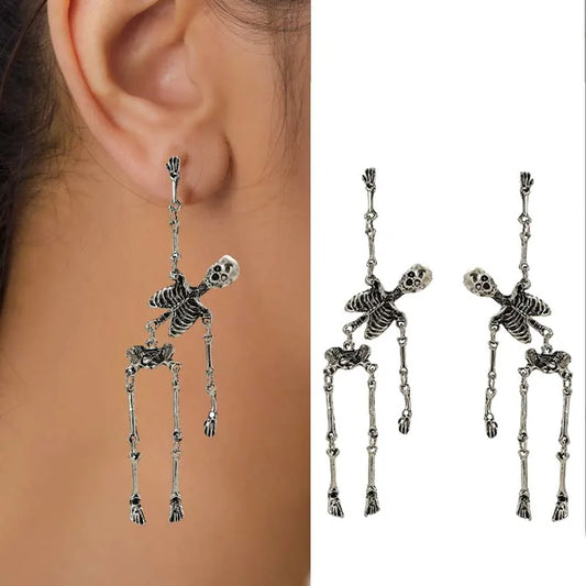 Vintage Skull Earrings