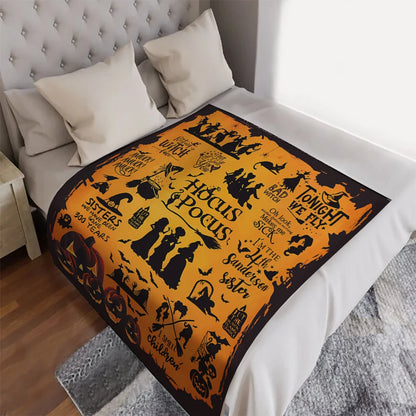 Cozy Witch Hat Blanket