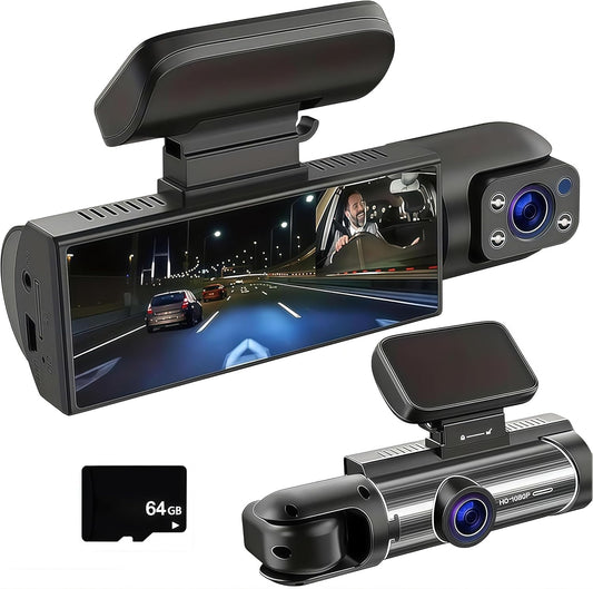 Smart Dash Cam with Night Vision