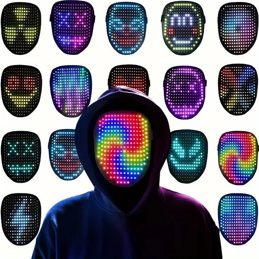 Gesture-Control Halloween Mask
