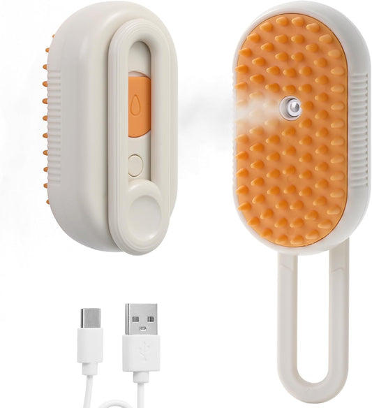 Gentle Pet Grooming Steam Brush