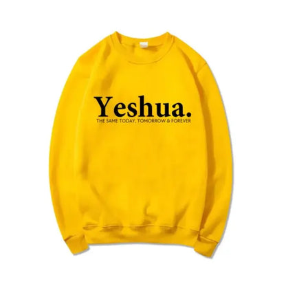Vintage Yeshua Christian Sweatshirt Christian Apparel Faith