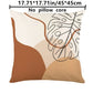 Nordic Morandi Abstract Lines Throw Pillowcase 17.71in
