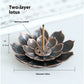 Alloy Lotus Incense Burner