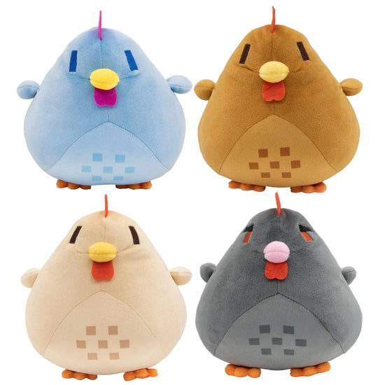 Buxomigrl Animal Chicken Plush Doll Farming Hen Plushie