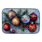 Christmas Ornaments Dish Drying Mat