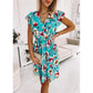 European American Fashion Print Women&