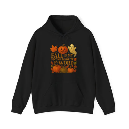 Pumpkin Spice & Ghosts – Fall Is My Second Favorite F-Word Hoodie / T-Shirt