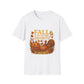 Funny Fall T-Shirt - Second Favorite F-Word (Pumpkin & Turkey)
