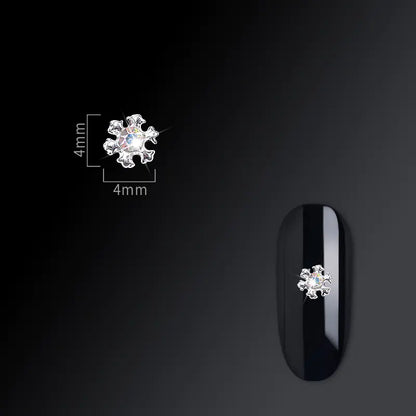 Goya Christmas Nail Art Accessories with Snowflake Design