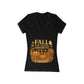 Funny Fall T-Shirt - Second Favorite F-Word (Pumpkin & Turkey)